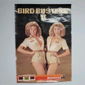 Winchester Bird‎ Buster II Hunting Turkey Poster Lot of 2 Vintage 1983